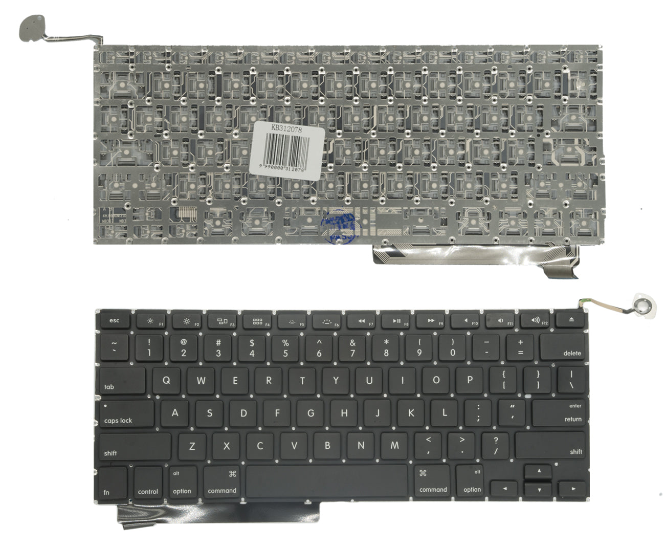 Klaviatūra APPLE UniBody MacBook Pro 15" A1286 2009-2012