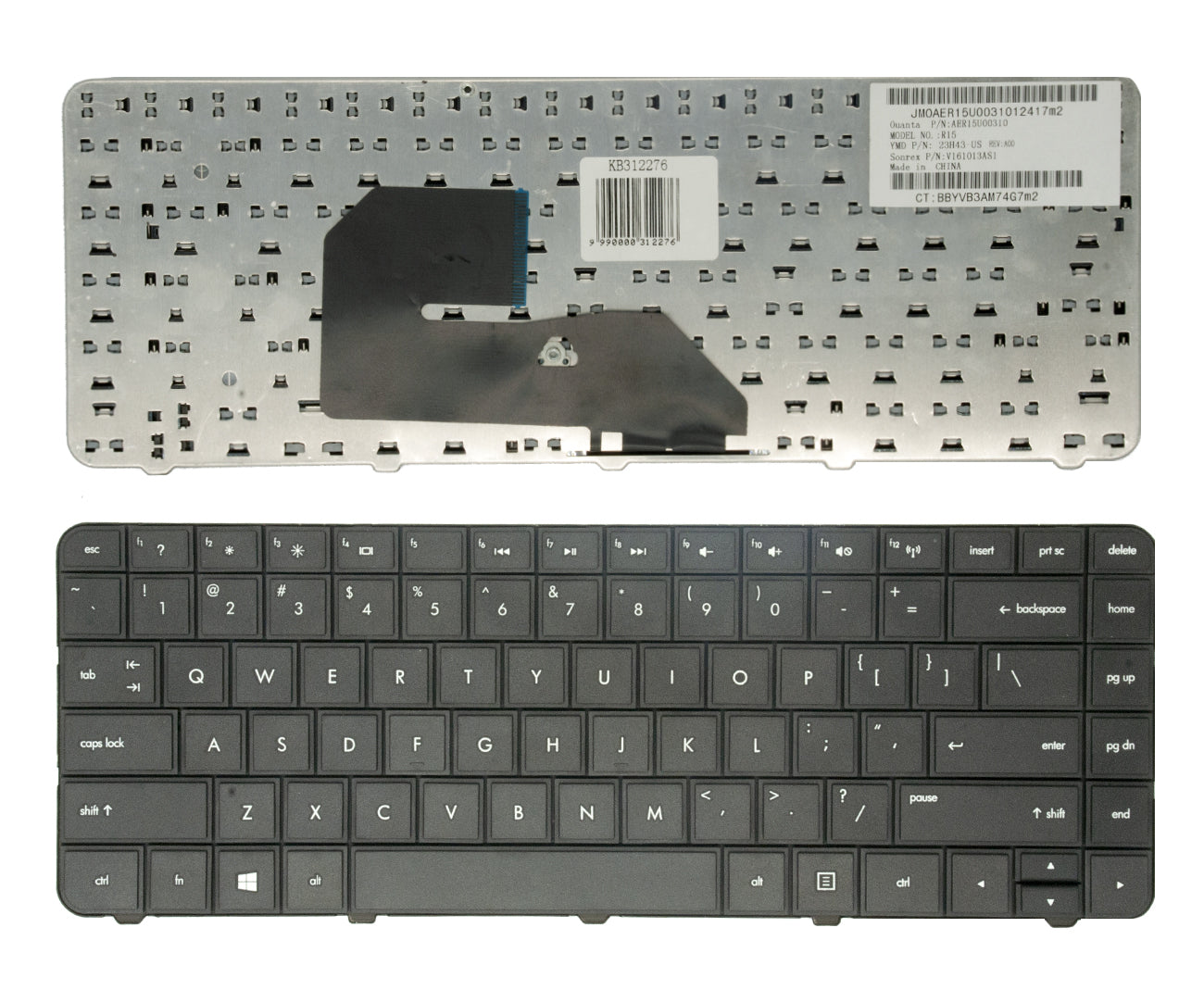 Klaviatūra HP 242 G1, 242 G2, 246 G1, 246 G2, 246 G3