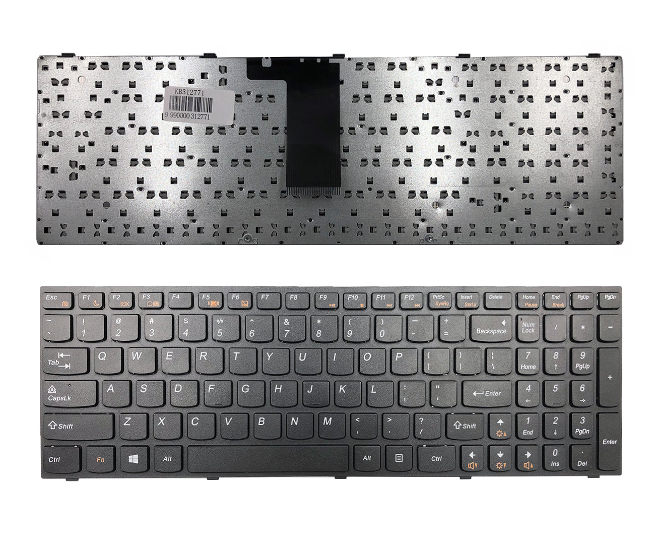 Klaviatūra Lenovo: B5400, B5400A su rėmeliu