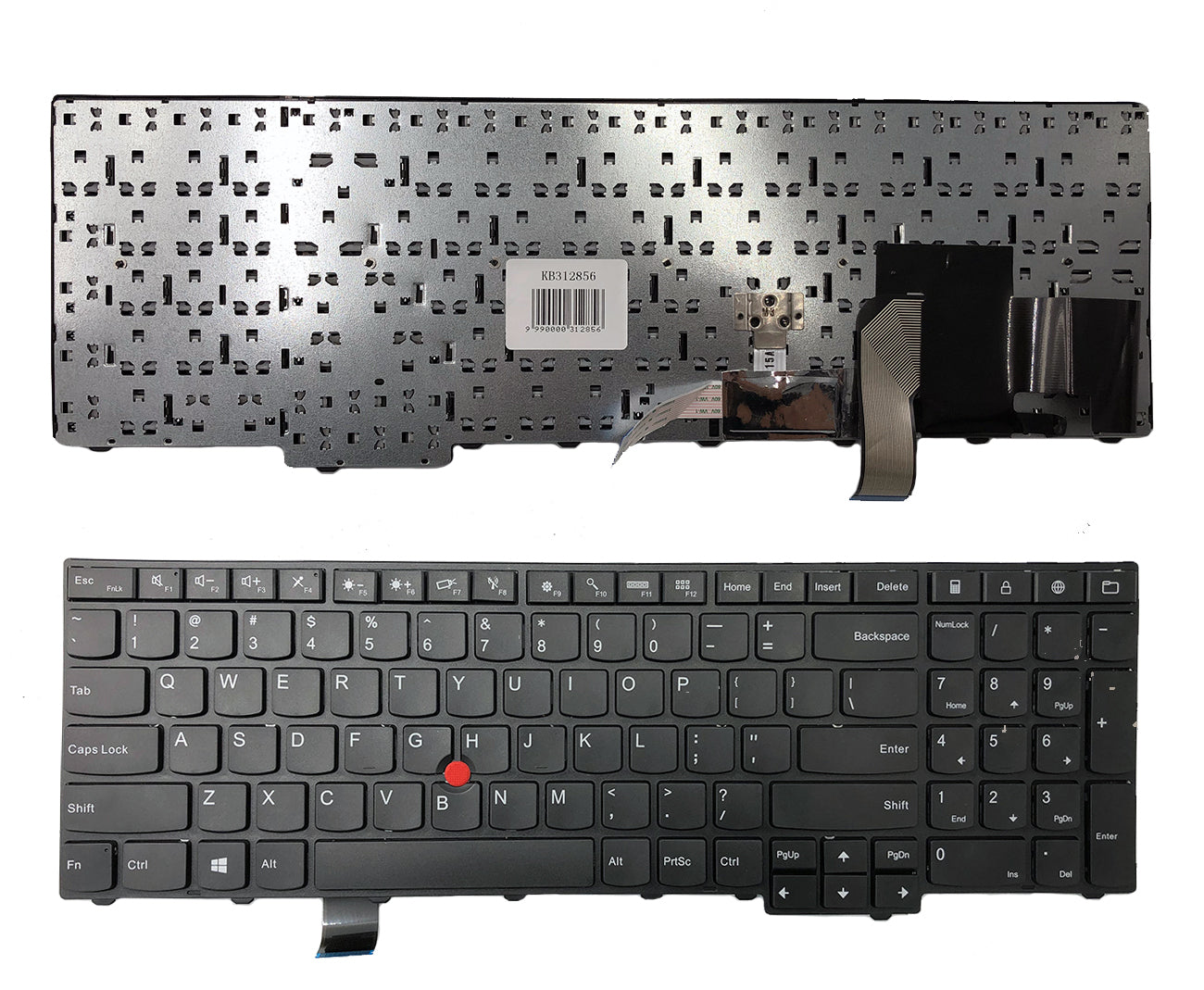 Klaviatūra LENOVO: ThinkPad S531 su rėmėliu ir „trackpoint"