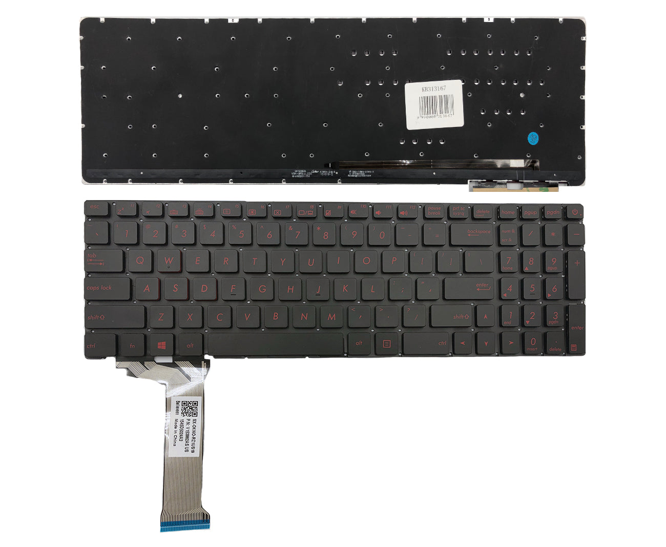Klaviatūra ASUS: G771, G771J, G771JM, G771JW