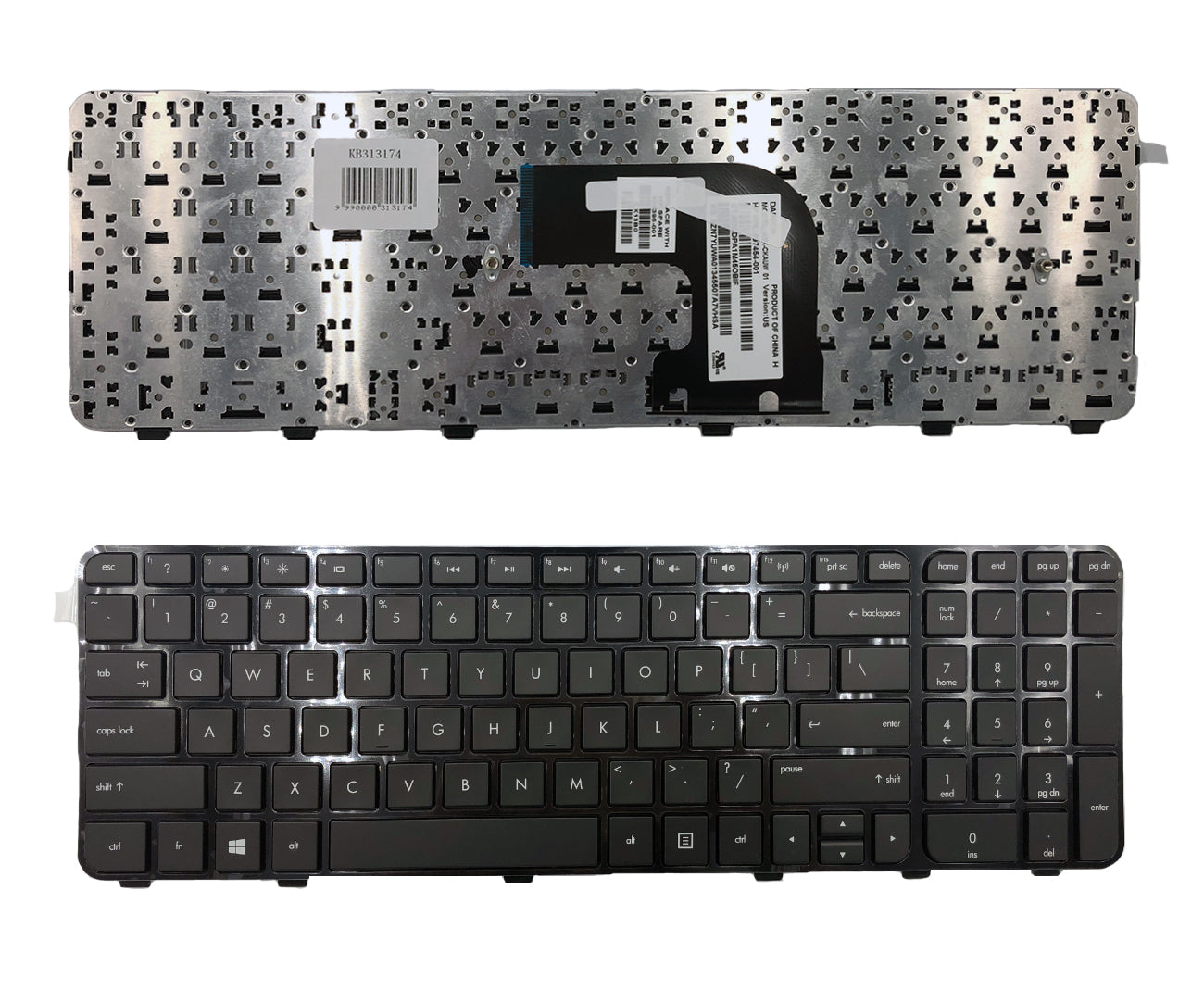 Klaviatūra HP: Pavilion DV6-7000, DV6-7100