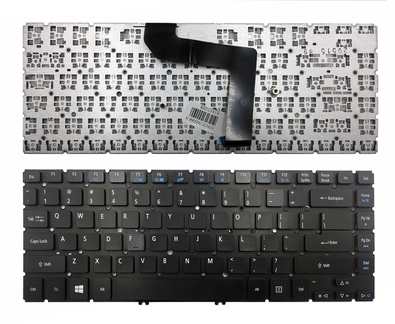 Klaviatūra su apšvietimu Acer: Aspire M5-481T, M5-481TG, M5-481PT, M5-481PTG US