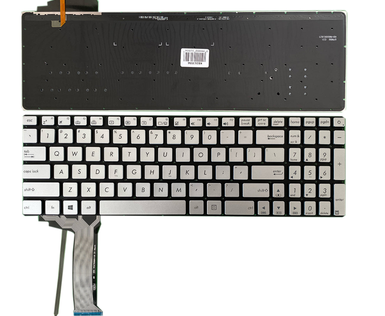 Klaviatūra ASUS: N551, N551J, N552, N552V