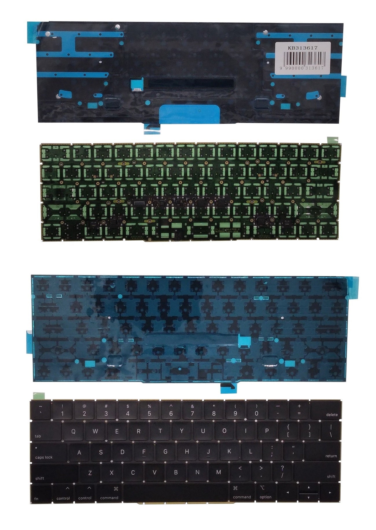 Klaviatūra Apple MacBook Pro 13" A1706; MacBook Pro 15" A1707 US