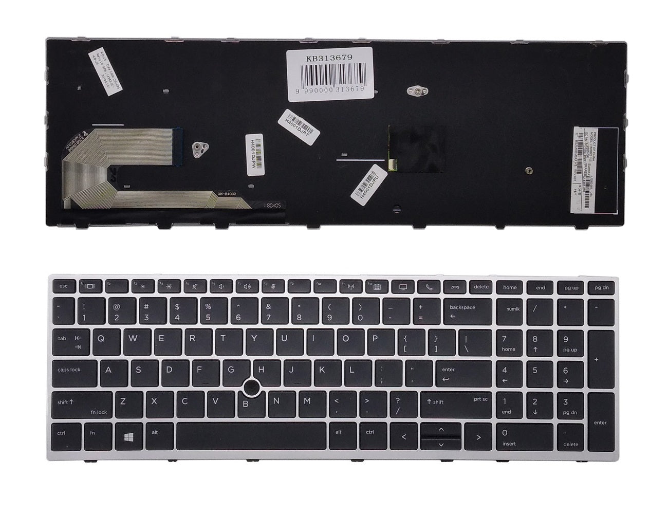Klaviatūra HP: Elitebook 850 G5 755 G5 ZBook 15u G5