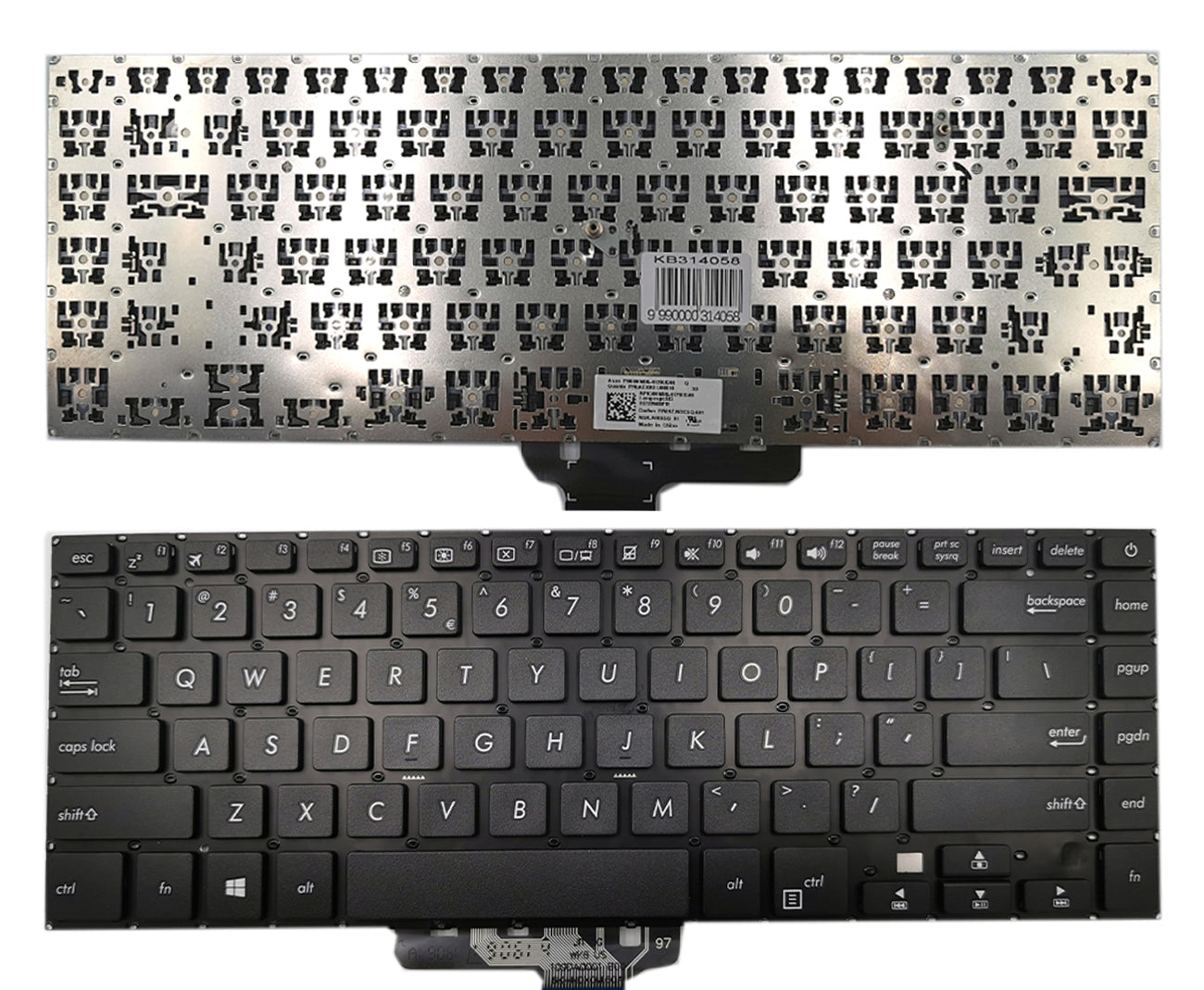 Klaviatūra ASUS VivoBook: 15 X510, X510U, X510UA, X510UN
