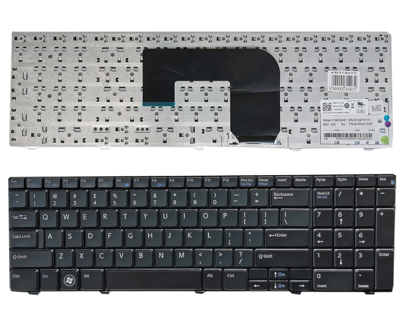 Klaviatūra DELL Vostro: 3700, V3700
