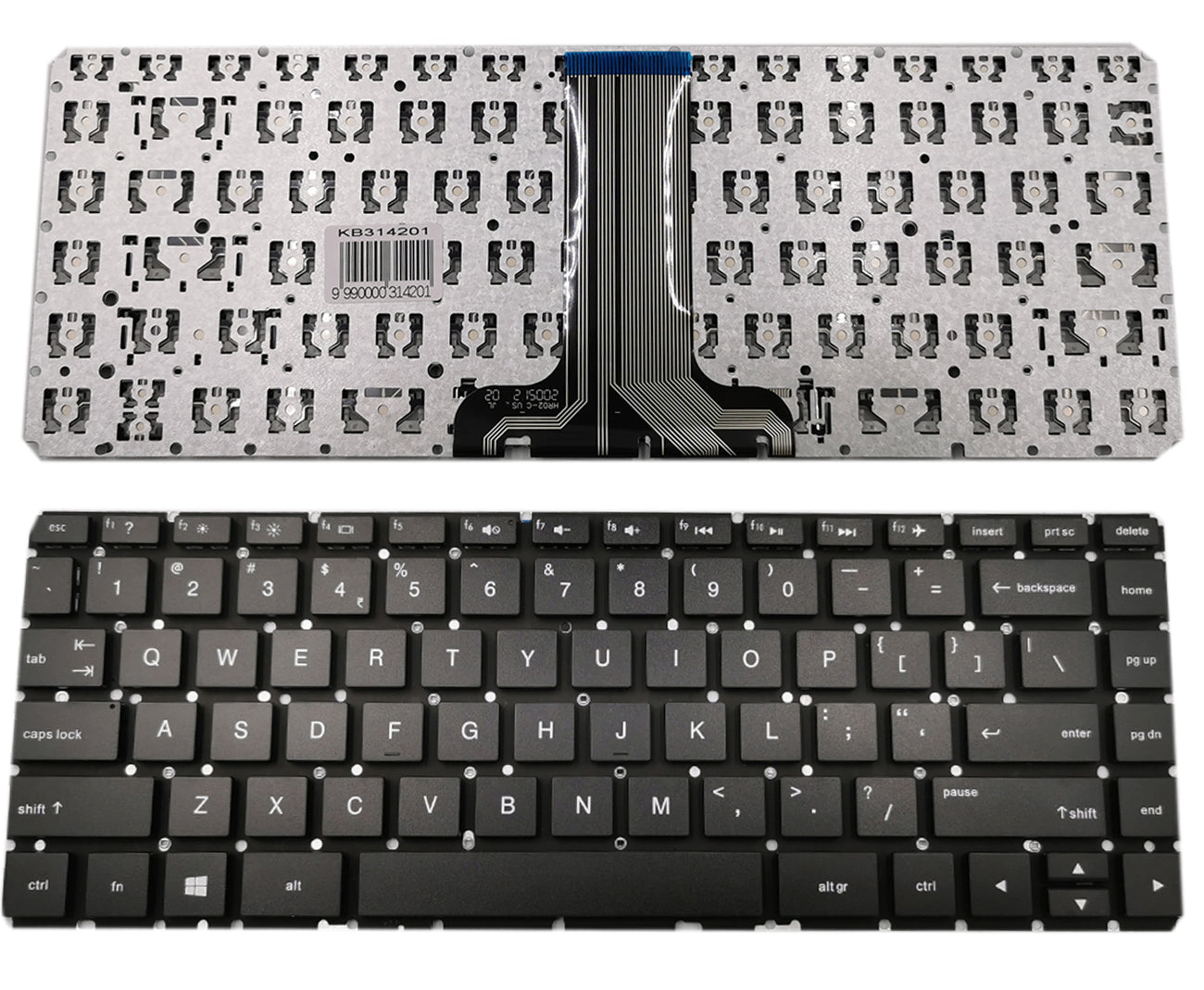 Klaviatūra HP Pavilion: X360, 14-BA, 14T-BA, 14M-BA, 14-BS