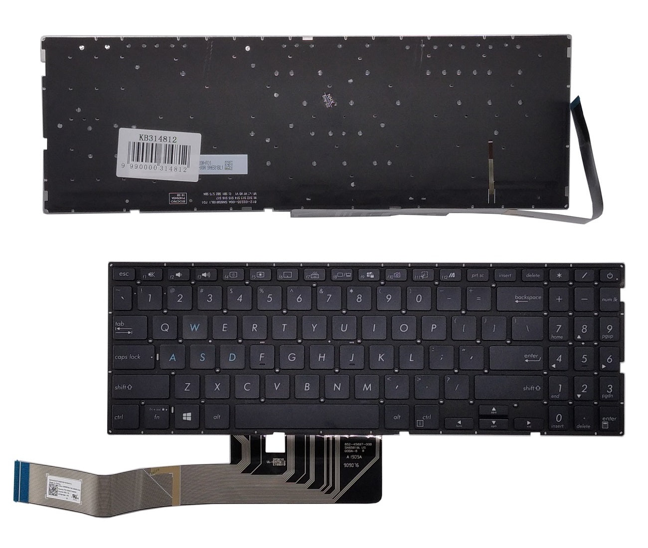 Klaviatūra ASUS Vivobook K571, US
