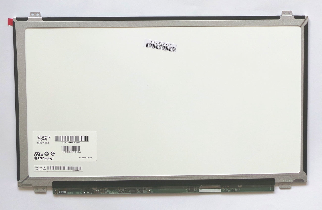 Matrica 15.6" 1366x768 HD, LED, SLIM, matinė, 40pin (dešinėje), A+