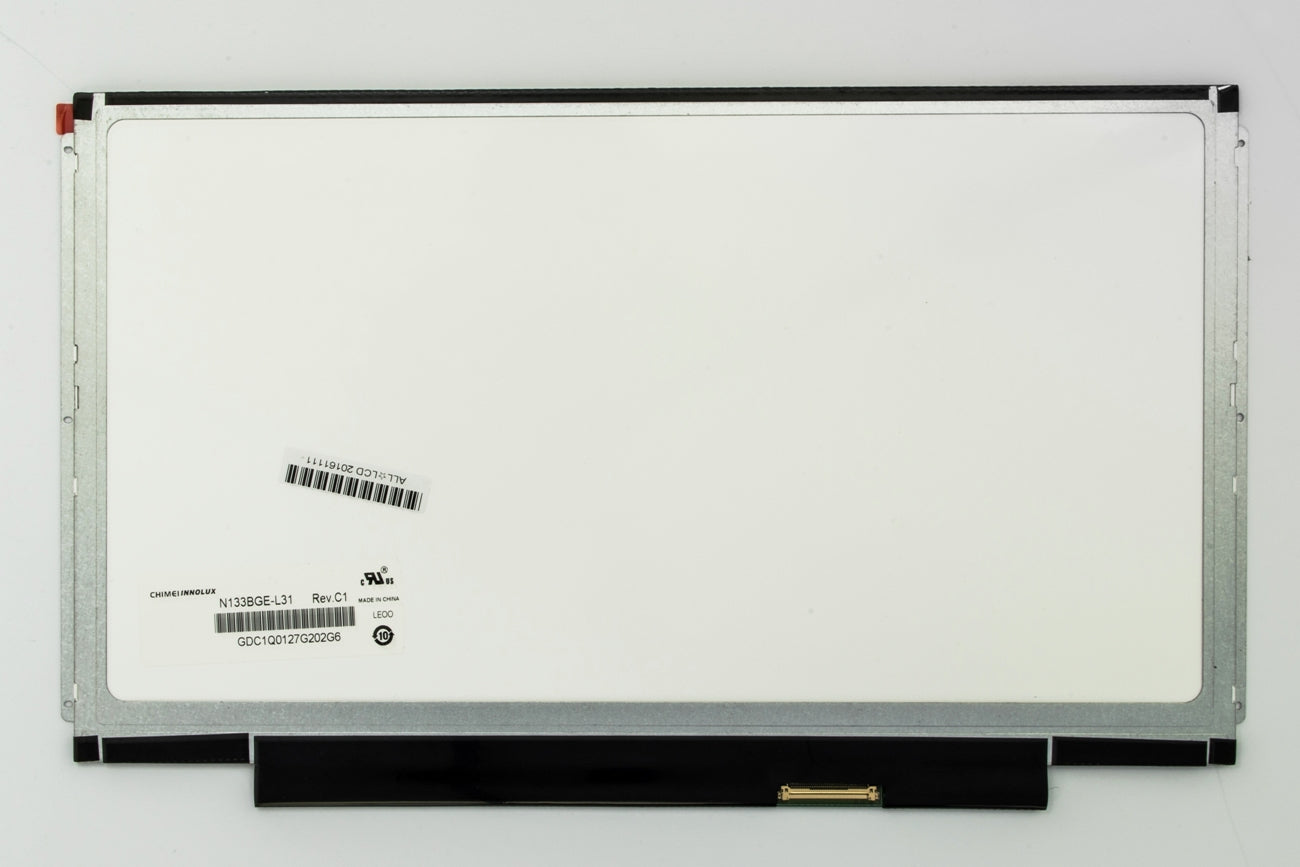 Matrica 13.3" 1366x768 HD, LED, SLIM, matinė, 40pin (dešinėje), A+