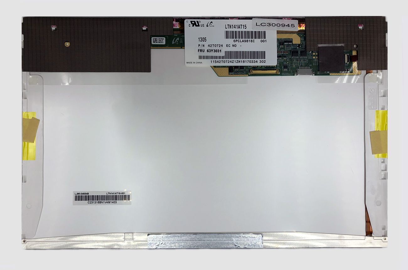 Matrica 14.1" 1280x800 WXGA, LED, matinis, 40pin (dešinė), A+