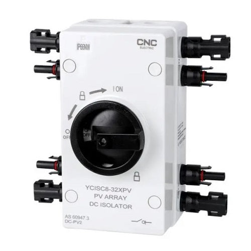 DC jungiklis 32A, 1000VDC, MC4, IP66NW