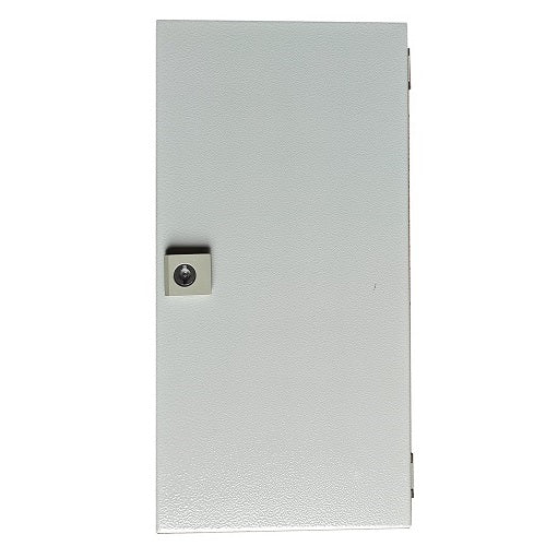 Paskirstymo skydas TIBOX 400x200x80mm su užraktu, virštinkinis