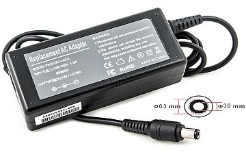 Nešiojamo kompiuterio įkroviklis TOSHIBA 60W: 19V, 3.16A