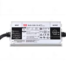 Impulsinis maitinimo šaltinis LED 96W 12V 8A IP67, dimeriuojamas, Mean well XLG-100-12-A