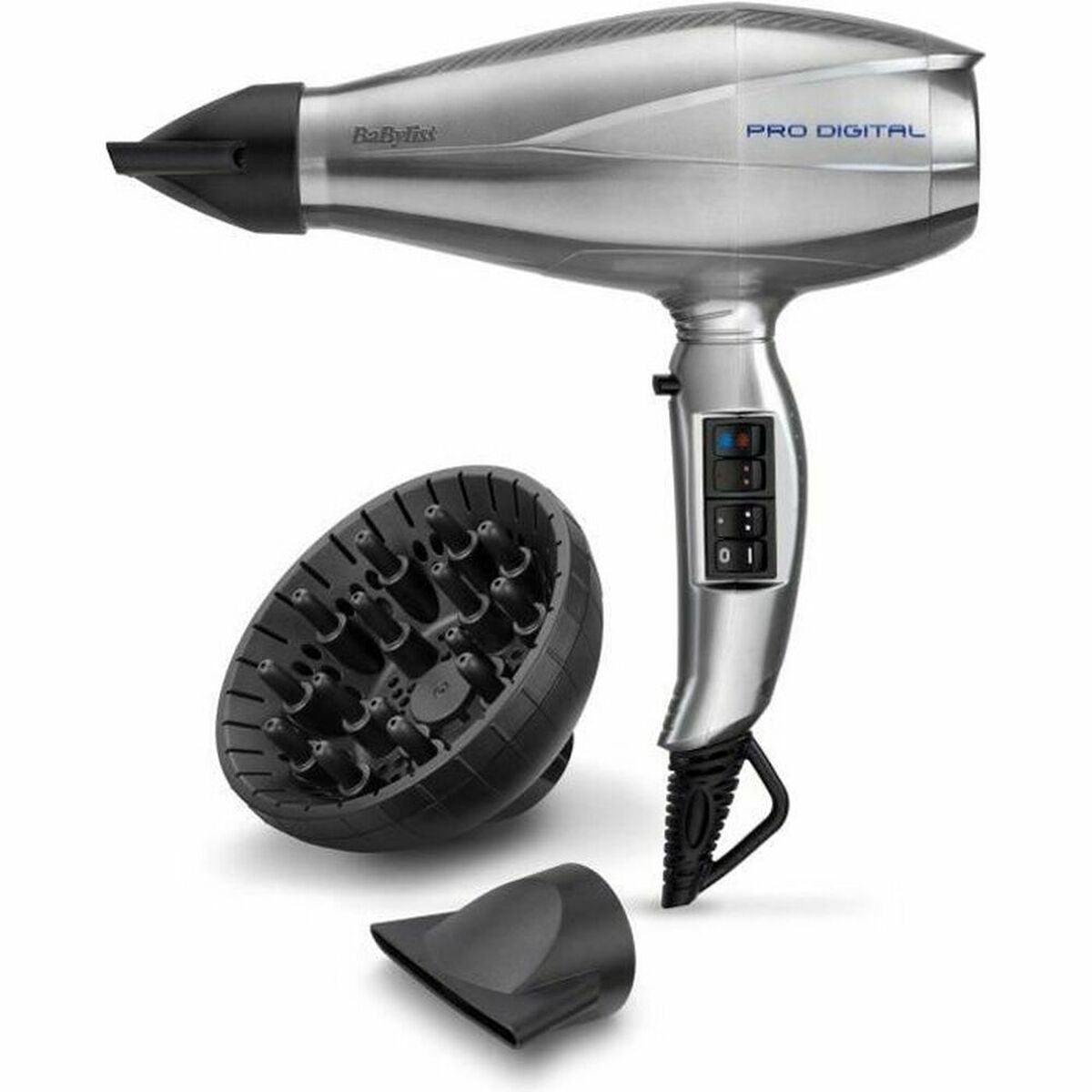 Plaukų džiovintuvas Babyliss Pro Digital 6000E 2200 W 2200 W Sidabras