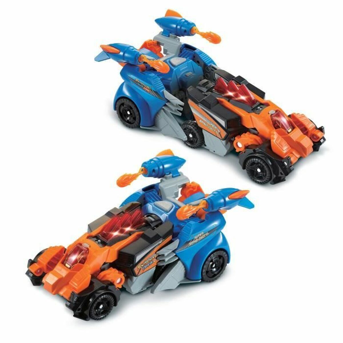 Transformuojamas super robotas Vtech Switch & Go Dinos Combo: SUPER SPINO-DACTYL 2 IN 1 Dinozauras