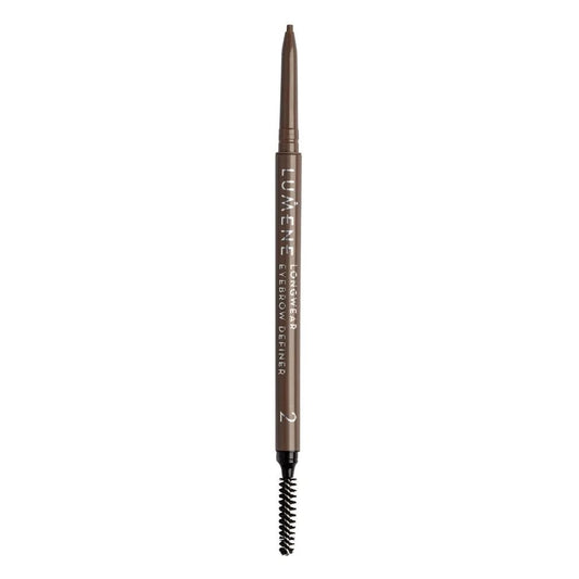 Lumene Longwear Eyebrow Definer Antakių pieštukas 2 Taupe 0,09 g