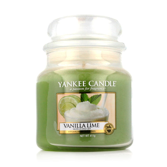 Aromatizuota žvakė Yankee Candle Classic Medium Jar Candles Lima Vanilė 411 g