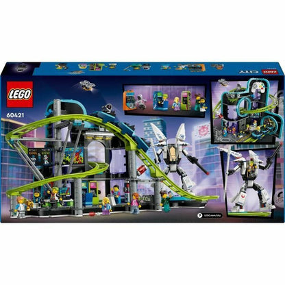 Statybos rinkinys Lego 60421 Robot World Amusement Park Spalvotas