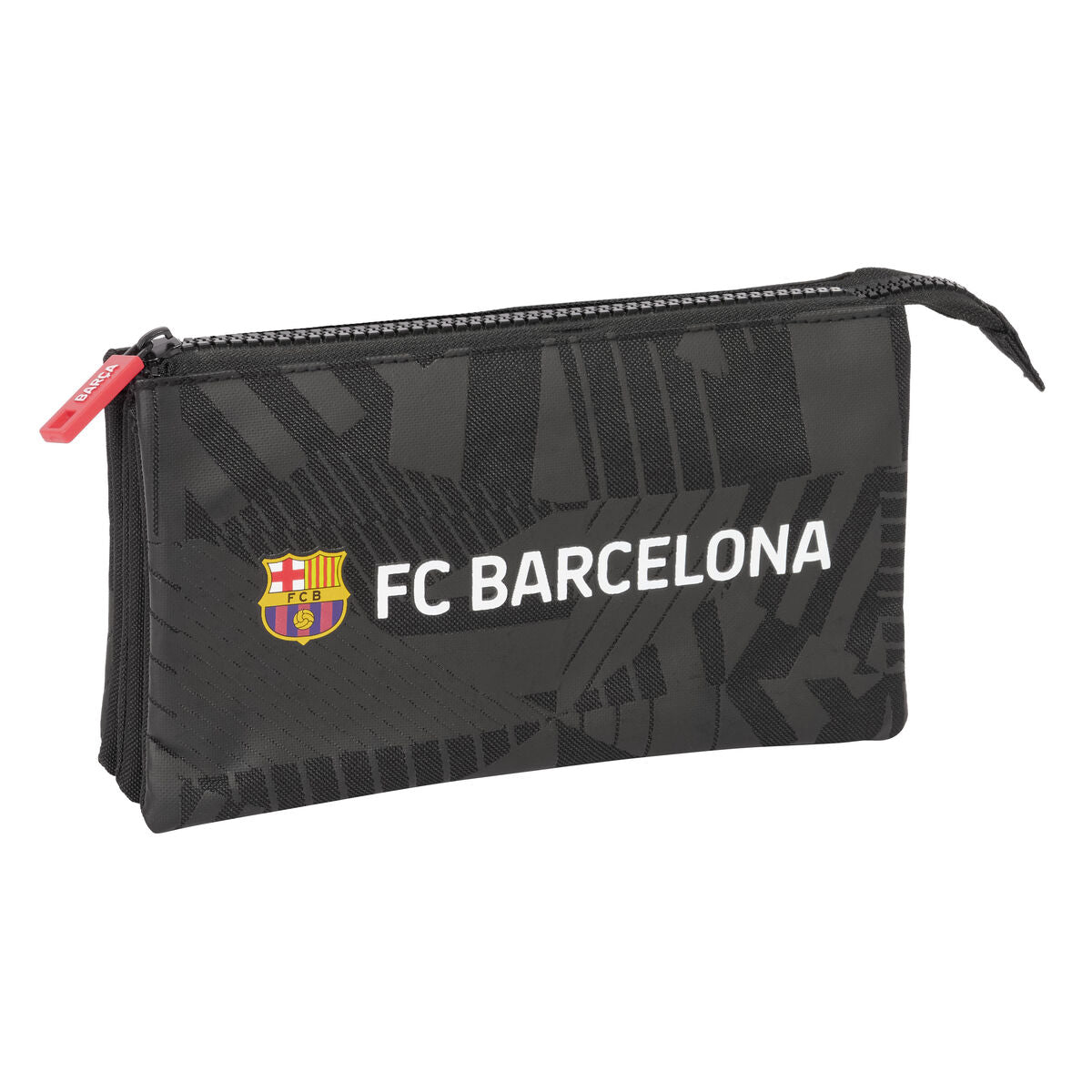 Trigubas penalas F.C. Barcelona Black Juoda 22 x 12 x 3 cm