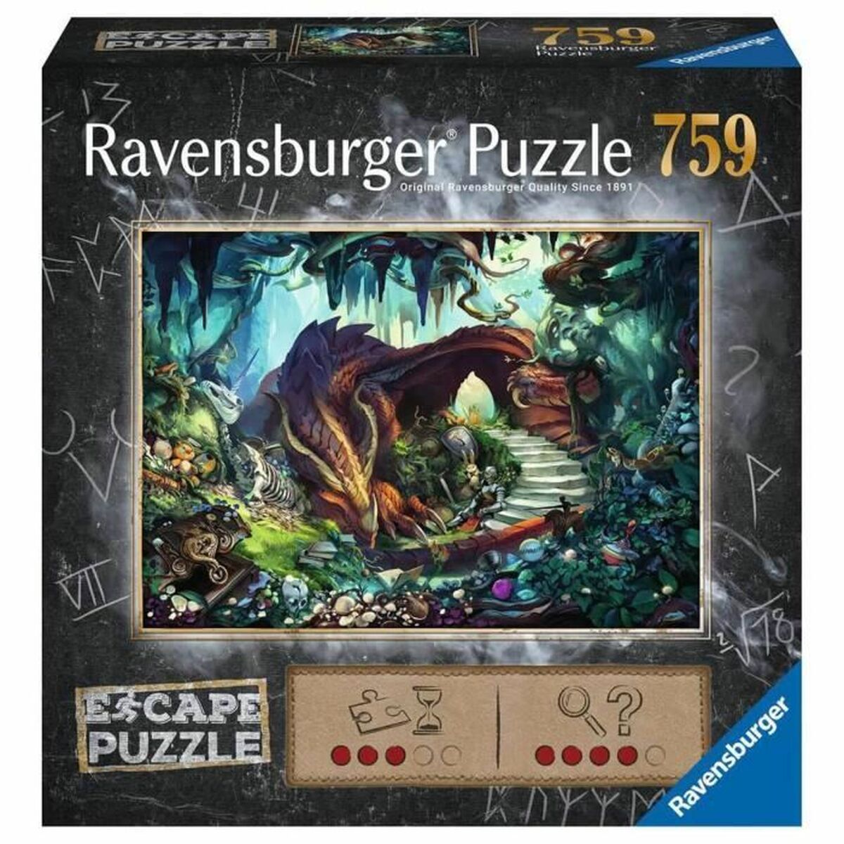 Dėlionė Ravensburger escape 759