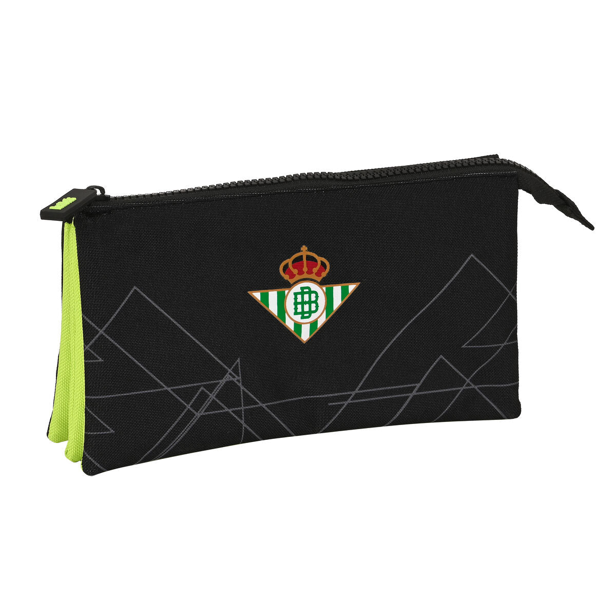 Trigubas penalas Real Betis Balompié Juoda Lima 22 x 12 x 3 cm