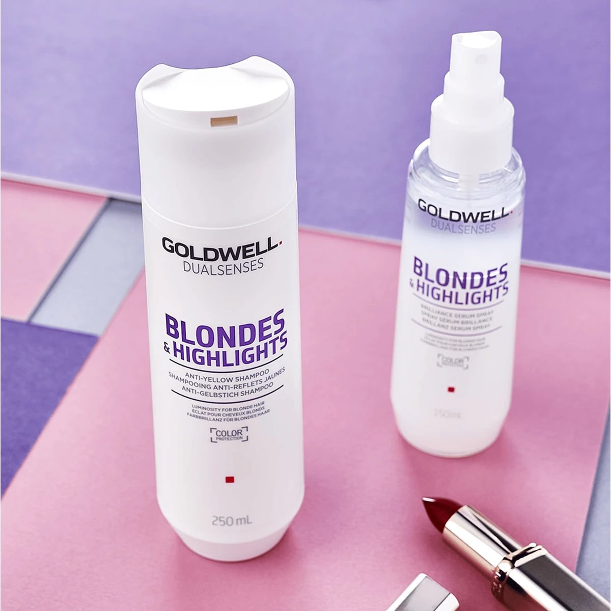 Goldwell Dualsenses Blondes & Highlights šampūnas nuo geltonų atspalvių 250 ml