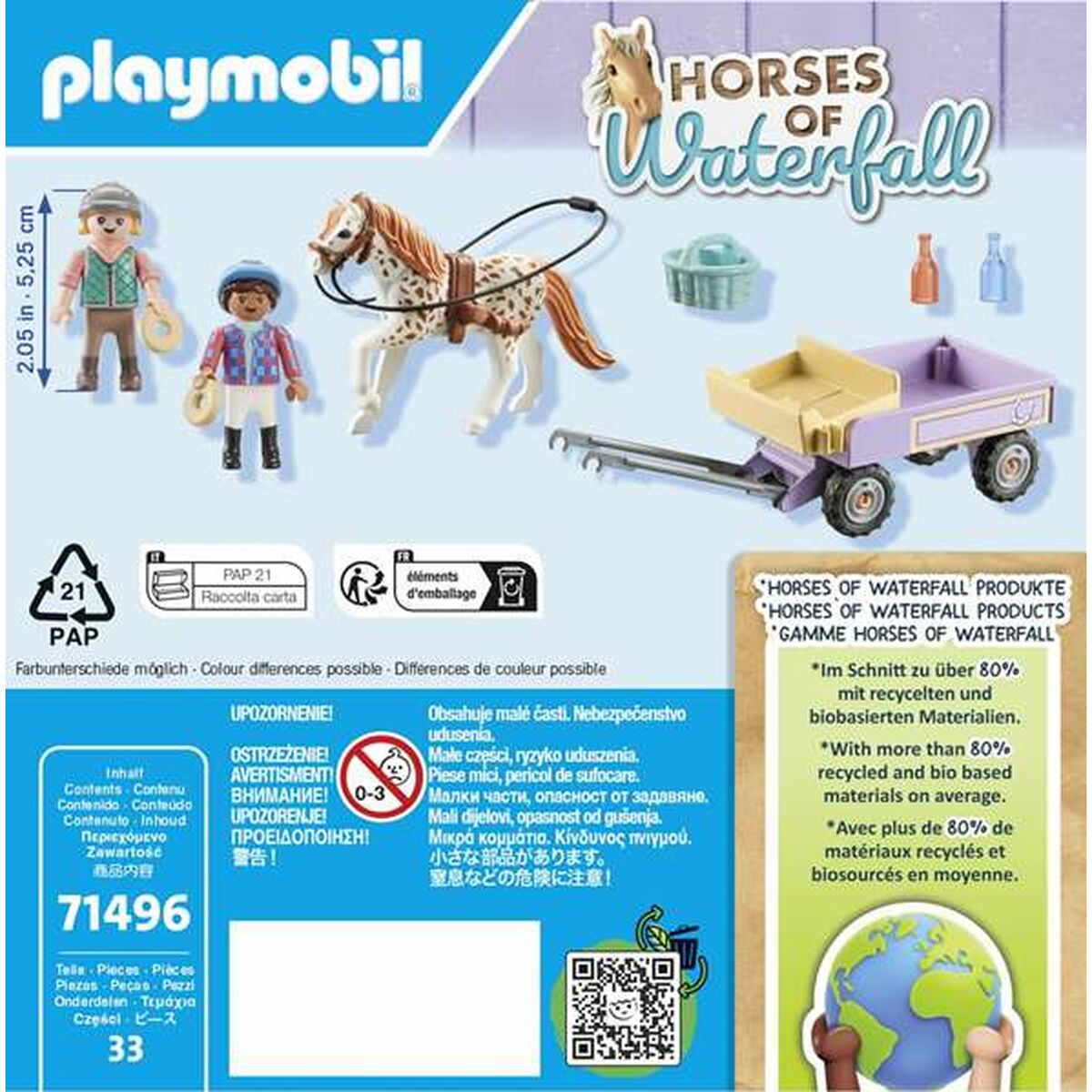 Transporto priemonių žaidimo rinkinys Playmobil 71496 33 Dalys