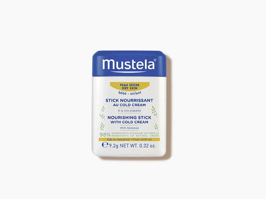 Maitinamasis veido pieštukas Mustela Bébé Nourishing Stick With Cold Cream 10.1ml