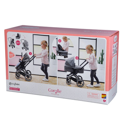 Lėlių vežimėlis Corolle Cybex 3 in1 Pram (62 x 70 x 40,5 cm)