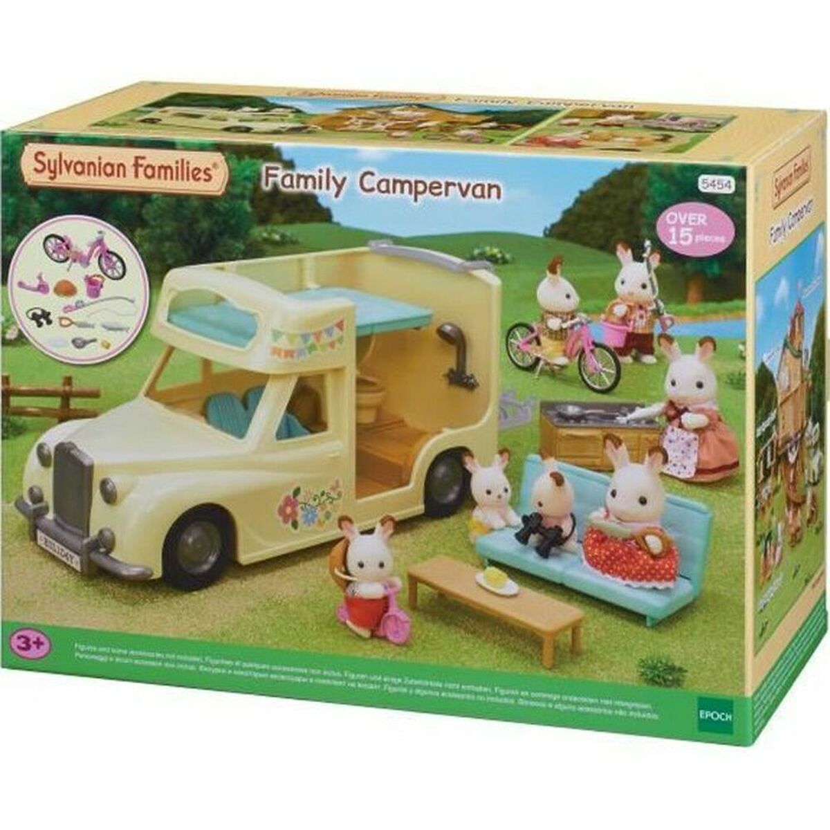 Lėlių aksesuarai Sylvanian Families  The Camping Car