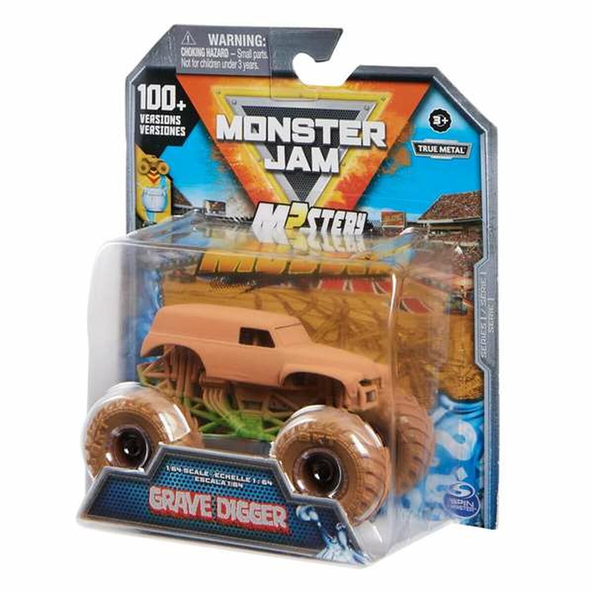 Automobilis Monster Jam Spin Master Mystery Mudders 1:64