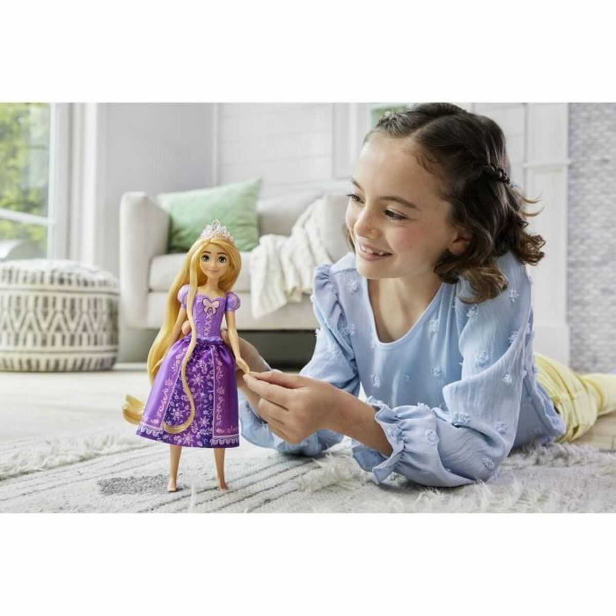 Lėlė Mattel Rapunzel Tangled su garsu