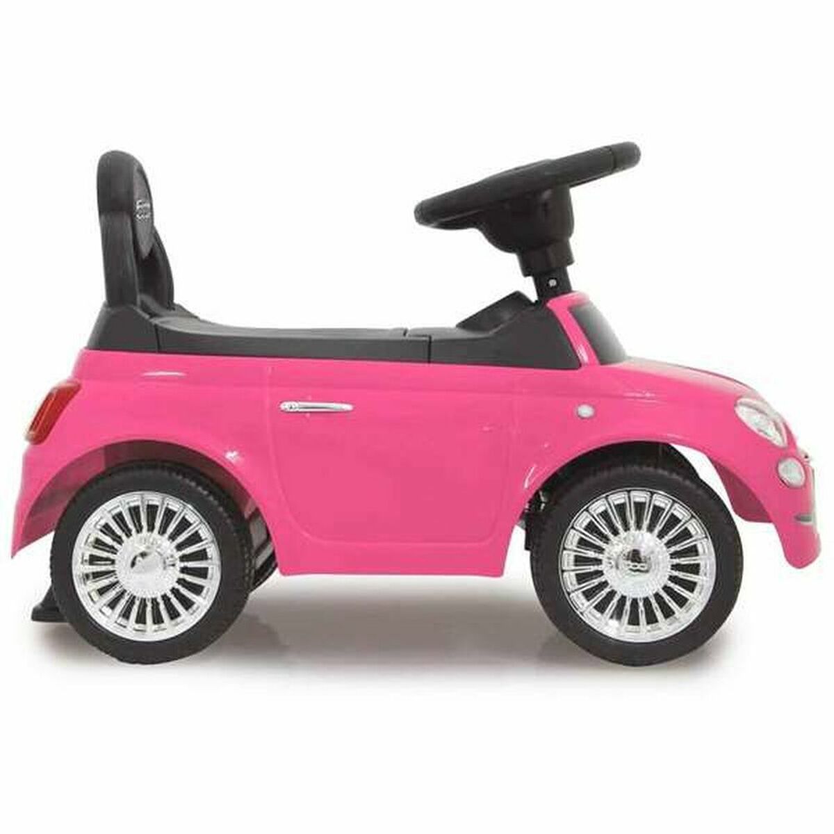 Triratis RIDE ON CAR FIAT 500 PINK Rožinė