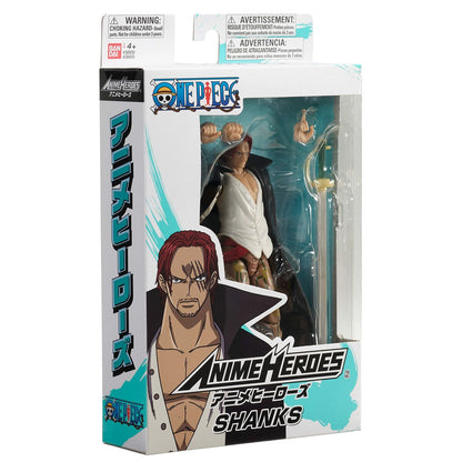 Veiklos rodikliai One Piece Bandai Anime Heroes: Shanks 17 cm