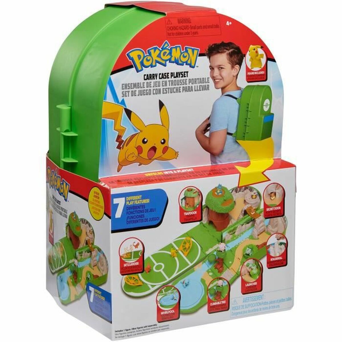 Playset Bandai Pokemon Kuprinė 8 cm