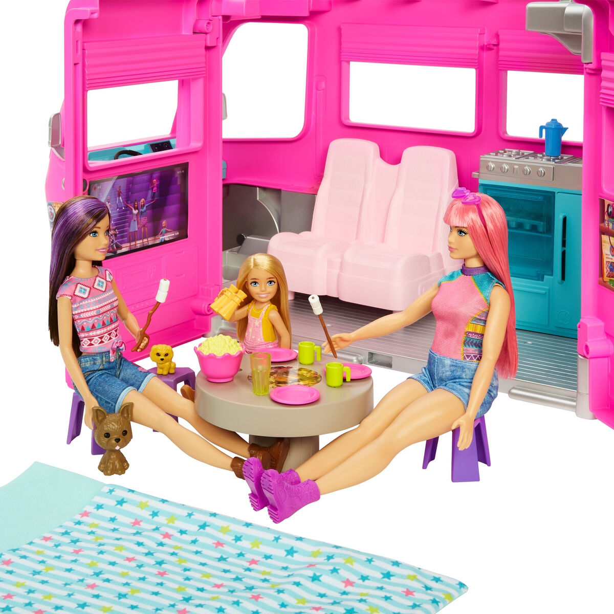 Lėlių aksesuarai Barbie Mega Motorhome