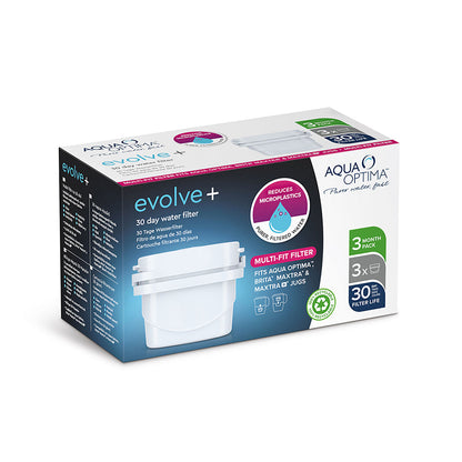 Puodelio-filtro filtras Aqua Optima Single Life Evolve (3 vnt.)