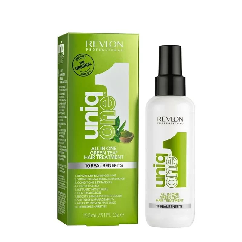 Revlon Uniq One Hair Treatment Green Tea atstatomoji plaukų priemonė 150 ml