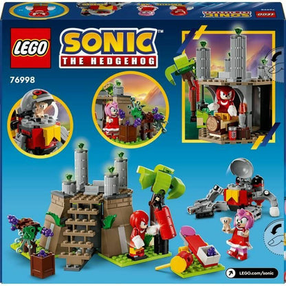 Statybos rinkinys Lego Knuckles and the Master Emerald Sanctuary Gamer Set Spalvotas