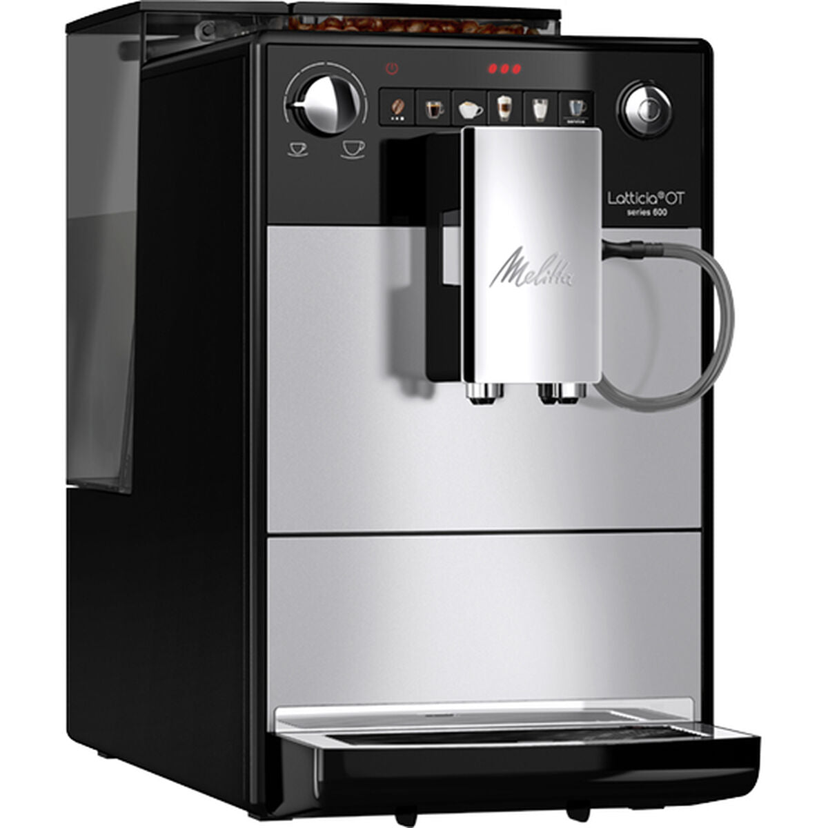 Superautomatinis kavos aparatas Melitta Latticia F300-101 Juoda Sidabras 1450 W 1,5 L