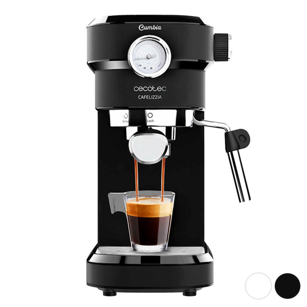 Mechaninis espreso kavos aparatas Cecotec Cafelizzia 790 Black Pro 1,2 L 20 bar 1350W 1,2 L