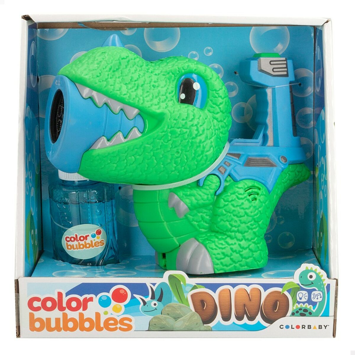 Muilo burbulai Colorbaby Žalia Dinozauras 150 ml 20 x 17 x 9 cm (6 vnt.)