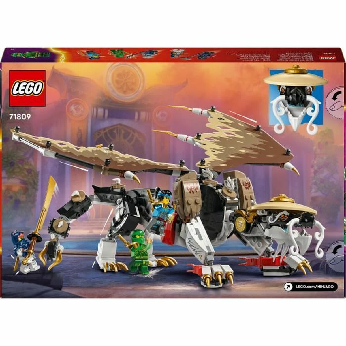 Playset Lego 71809 Master Dragon Egalt