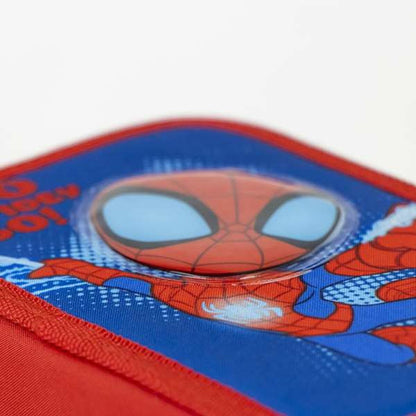 Mokyklinis dėklas Spidey Mėlyna 12,5 x 19,5 x 4,5 cm