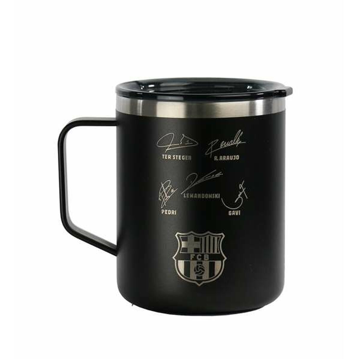 Termo-puodelis su dangteliu F.C. Barcelona 400 ml