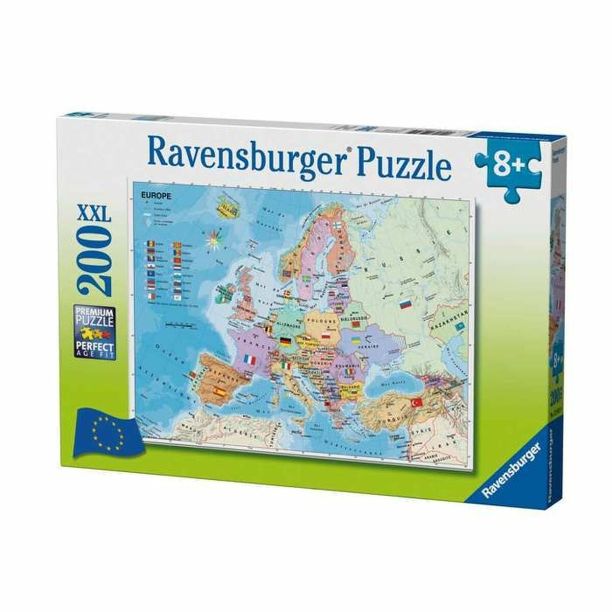 Dėlionė Ravensburger Carte d'Europe